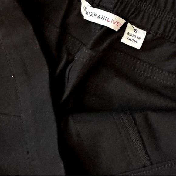 Isaac Mizrahi Live Slim Leg Dress Pants Black 8 NWOT - Picture 5 of 6
